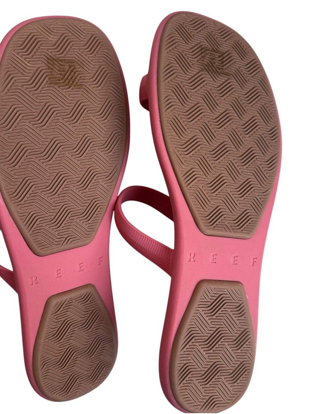 NWT Reef Water Willow Marina Two Strap Sandals Burnt Coral Women’s 8 - Picture 6 of 7